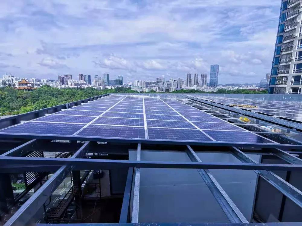 hiệu suất của hỗ trợ pv năng lượng mặt trời - dự án bipv shenzhen