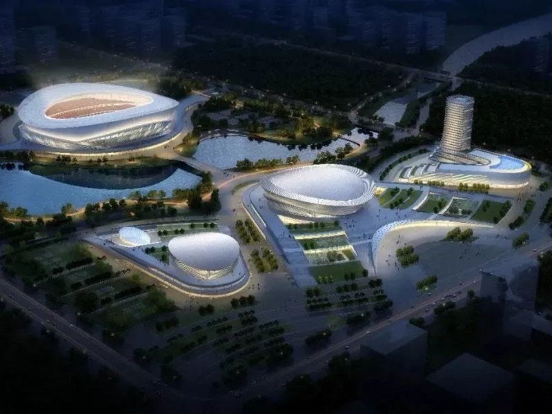 [Trường hợp dự án] Trung tâm thể thao Olympic Lâm Nghi Sơn Đông sử dụng vật liệu nhôm Fen'an Tổng quan về Trung tâm thể thao Olympic Lâm Nghi Sơn Đông